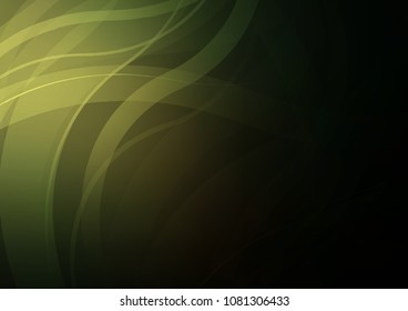 Dark Green vector template with lava shapes. Brand new colored illustration in marble style with gradient. Marble design for your web site.