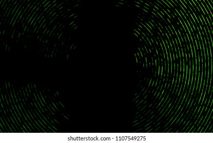 Dark Green vector template with lava shapes. An elegant bright illustration with gradient. A completely new marble design for your business.