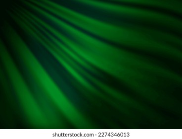 Dark Green vector template with lava shapes. Creative geometric illustration in marble style with gradient. The template for cell phone backgrounds.