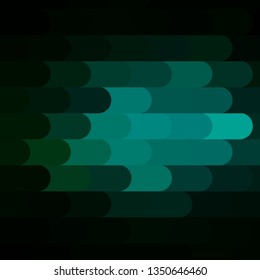 Dark Green vector template with lines. Colorful gradient illustration with abstract flat lines. Pattern for ads, commercials.
