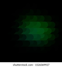 Dark Green vector template with lines. Geometric abstract illustration with blurred lines. Pattern for ads, commercials.