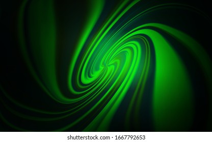 Dark Green vector template with lines. Geometric illustration in abstract style with gradient.  Abstract design for your web site.
