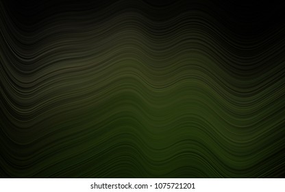 Dark Green vector template with liquid shapes. Brand-new colored illustration in marble style with gradient. A new texture for your  ad, booklets, leaflets.