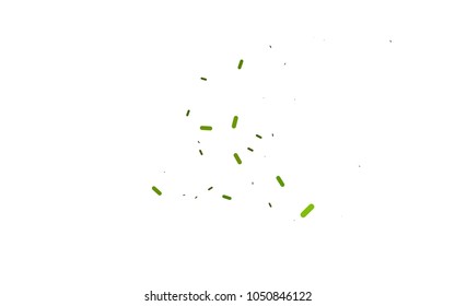 Dark Green vector template with repeated sticks. Capsules on blurred abstract background with gradient. The pattern can be used as ads, poster, banner for medicine.