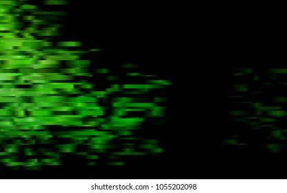 Dark Green vector template with repeated sticks. Glitter abstract illustration with colored sticks. Best design for your ad, poster, banner.
