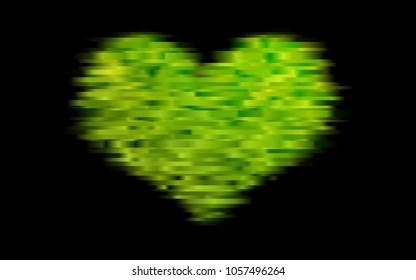 Dark Green vector template with repeated sticks. Blurred decorative design in simple style with lines. The pattern can be used for websites.