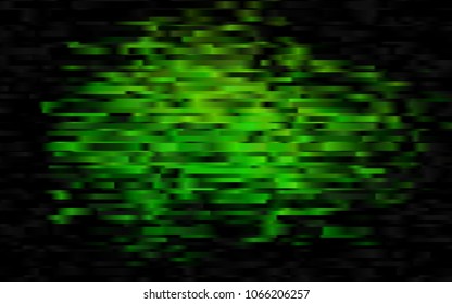 Dark Green vector template with repeated sticks. Blurred decorative design in simple style with lines. The template can be used as a background.