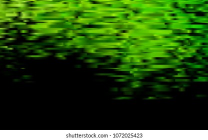 Dark Green vector template with repeated sticks. Shining colored illustration with narrow lines. The template can be used as a background.