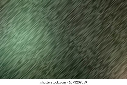 Dark Green vector template with repeated sticks. Glitter abstract illustration with colored sticks. Smart design for your business advert.