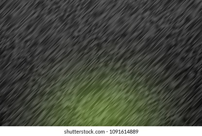 Dark Green vector template with repeated sticks. Modern geometrical abstract illustration with staves. The template can be used as a background.
