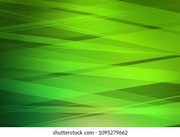 Dark Green vector template with repeated sticks. Modern geometrical abstract illustration with staves. The pattern can be used for busines ad, booklets, leaflets