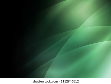 Dark Green vector template with repeated sticks. Blurred decorative design in simple style with lines. The template can be used as a background.
