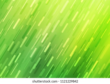 Dark Green vector template with repeated sticks. Shining colored illustration with narrow lines. The pattern can be used for busines ad, booklets, leaflets