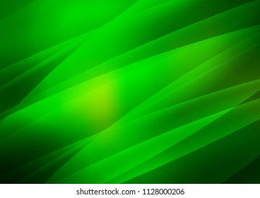 Dark Green vector template with repeated sticks. Modern geometrical abstract illustration with staves. The pattern can be used for busines ad, booklets, leaflets