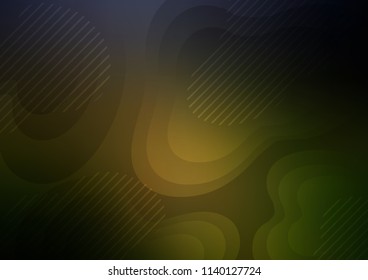 Dark Green vector template with repeated sticks. Glitter abstract illustration with colored sticks. The pattern can be used as ads, poster, banner for commercial.