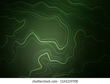 Dark Green vector template with repeated sticks. Shining colored illustration with narrow lines. Smart design for your business advert.