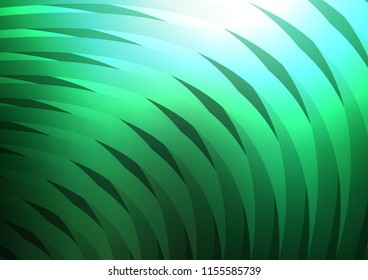 Dark Green vector template with repeated sticks. Blurred decorative design in simple style with lines. Smart design for your business advert.