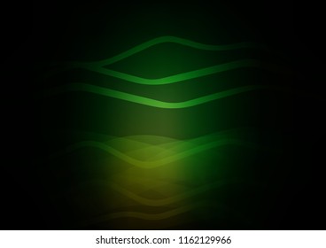 Dark Green vector template with repeated sticks. Glitter abstract illustration with colored sticks. Best design for your ad, poster, banner.