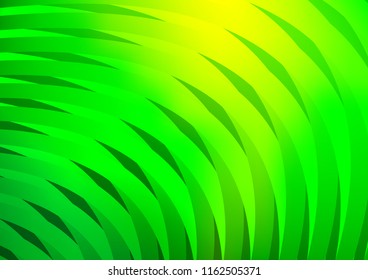 Dark Green vector template with repeated sticks. Decorative shining illustration with lines on abstract template. The pattern can be used for websites.