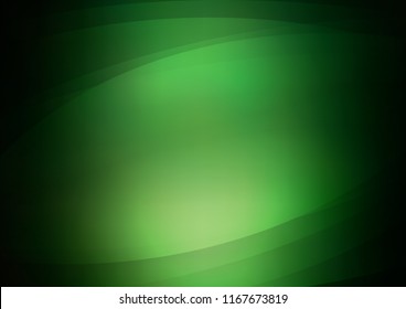 Dark Green vector template with repeated sticks. Decorative shining illustration with lines on abstract template. Best design for your ad, poster, banner.