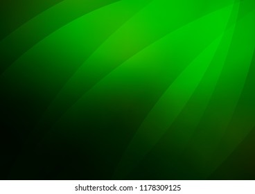 Dark Green vector template with repeated sticks. Decorative shining illustration with lines on abstract template. Smart design for your business advert.