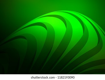 Dark Green vector template with repeated sticks. Decorative shining illustration with lines on abstract template. The pattern can be used for busines ad, booklets, leaflets