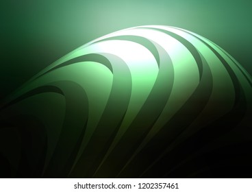 Dark Green vector template with repeated sticks. Lines on blurred abstract background with gradient. The pattern can be used for websites.
