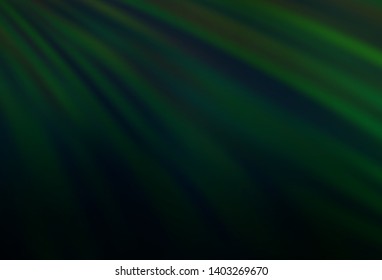 Dark Green vector template with repeated sticks. Blurred decorative design in simple style with lines. Best design for your ad, poster, banner.