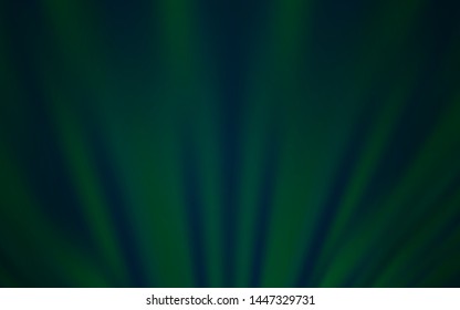 Dark Green vector template with repeated sticks. Colorful shining illustration with lines on abstract template. Template for your beautiful backgrounds.