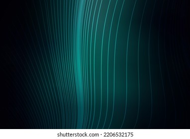 Dark Green vector template with repeated sticks. Lines on blurred abstract background with gradient. Template for your beautiful backgrounds.