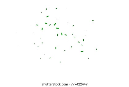 Dark Green vector template with repeated sticks. Blurred decorative design in simple style with lines. Best design for your ad, poster, banner.