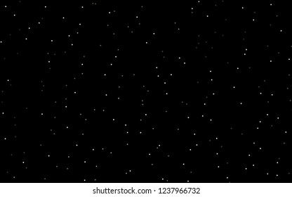 Dark Green vector template with sky stars. Modern geometrical abstract illustration with stars. The pattern can be used for new year ad, booklets.
