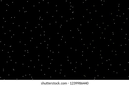 Dark Green vector template with sky stars. Shining colored illustration with stars. The pattern can be used for new year ad, booklets.