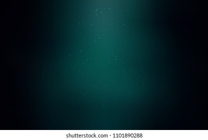 Dark Green vector template with space stars. Shining illustration with sky stars on abstract template. Best design for your ad, poster, banner.