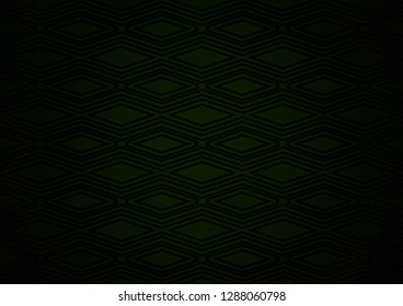 Dark Green vector template with sticks, squares. Modern geometric abstract illustration with lines, squares. Smart design for your business advert.
