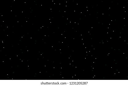 Dark Green vector texture with beautiful stars. Shining colored illustration with stars. Smart design for your business advert.