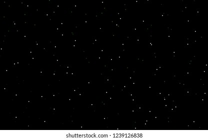 Dark Green vector texture with beautiful stars. Blurred decorative design in simple style with stars. The pattern can be used for websites.