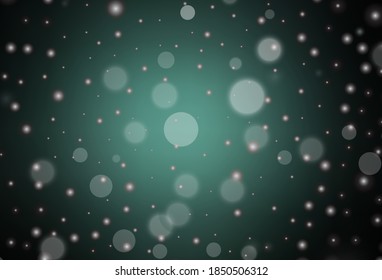 Textura vectorial verde oscuro en estilo de cumpleaños. El humor moderno y abstracto de la Navidad se moldea. Plantilla para letras, tipografía.