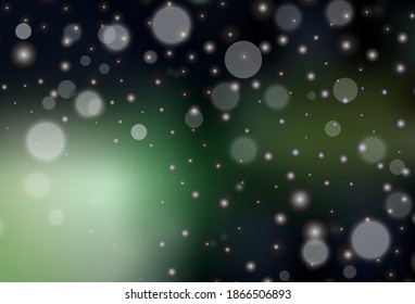Textura vectorial verde oscuro en estilo de cumpleaños. Un diseño colorido al estilo navideño con gradiente. Plantilla para letras, tipografía.
