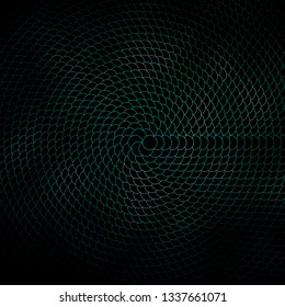 Dark Green vector texture with circles. Abstract colorful disks on simple gradient background. New template for your brand book.