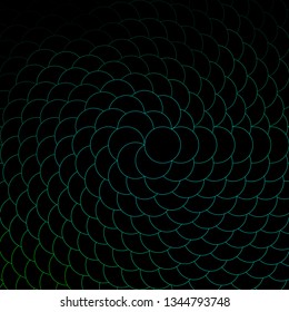 Dark Green vector texture with circles. Abstract illustration with colorful spots in nature style. Design for posters, banners.
