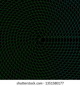Dark Green vector texture with circles. Abstract colorful disks on simple gradient background. Pattern for business ads.
