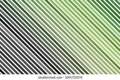 Dark Green vector texture with colored lines. Shining colored illustration with narrow lines. The pattern can be used as ads, poster, banner for commercial.