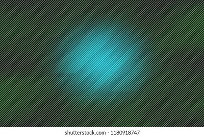 Dark Green vector texture with colored lines. Lines on blurred abstract background with gradient. Template for your beautiful backgrounds.