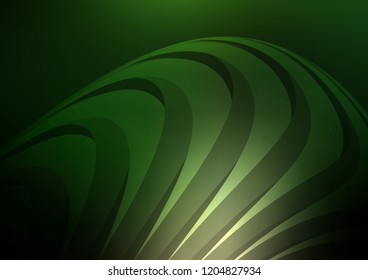 Dark Green vector texture with colored lines. Blurred decorative design in simple style with lines. Smart design for your business advert.