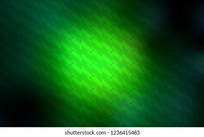 Dark Green vector texture with colored lines. Glitter abstract illustration with colorful sticks. Pattern for your busines websites.