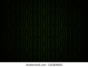 Dark Green vector texture with colored lines. Lines on blurred abstract background with gradient. Smart design for your business advert.