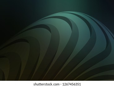 Dark Green vector texture with colored lines. Modern geometrical abstract illustration with staves. The pattern can be used for websites.