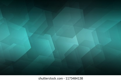 Dark Green vector texture with colorful hexagons. White background with colorful hexagons. Beautiful design for your business advert.