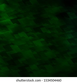Dark Green vector texture with colorful hexagons. Blur background with colorful hexagons. Pattern for texture of wallpapers.